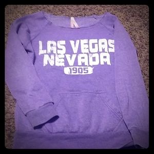Purple nevada sweatshirt